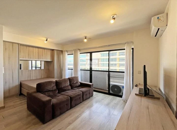 Studio mobiliado de 34 m² com cozinha integrada — photo 4