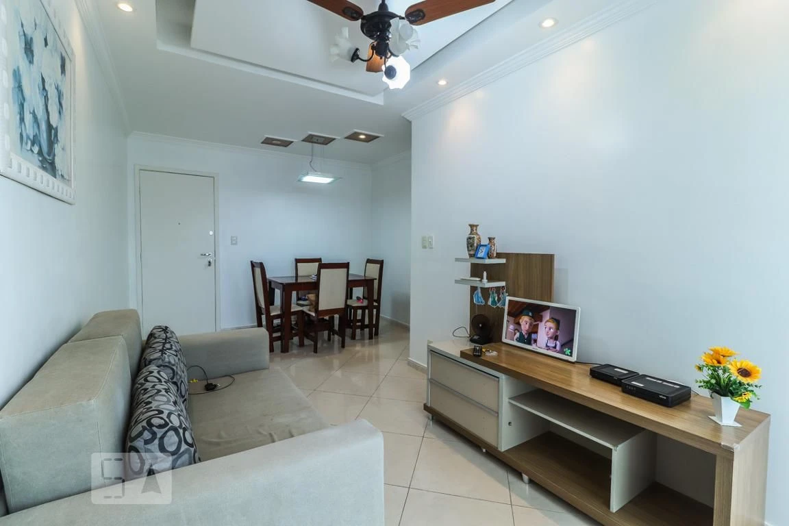 2-bedroom apartment in a building with a gym