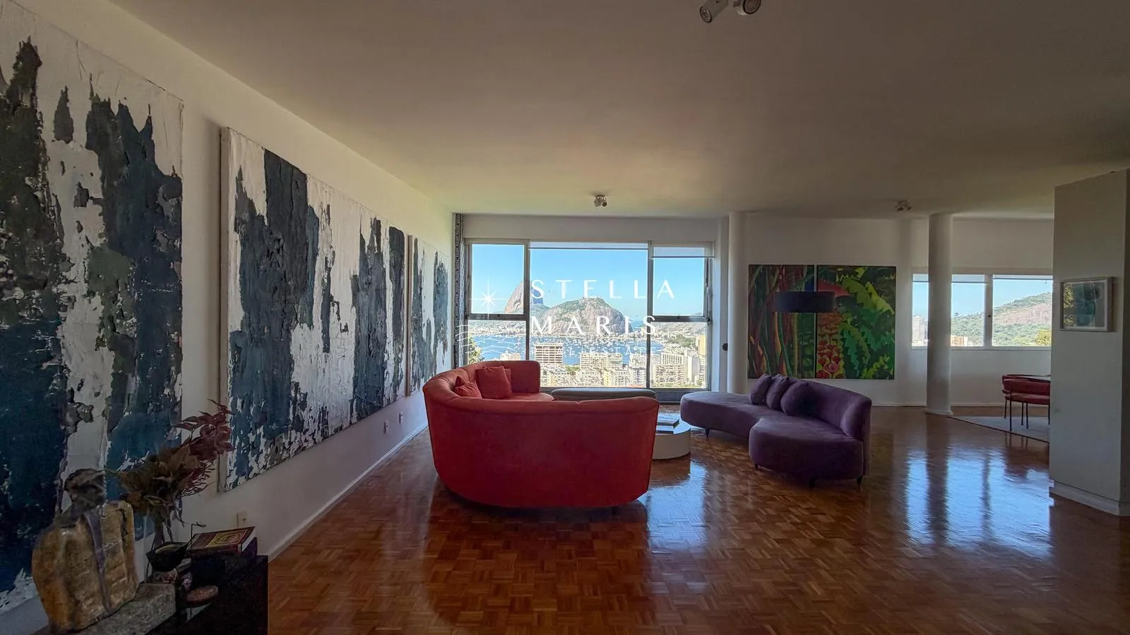 Furnished apartment, 398 m², with floor-to-ceiling windows — photo 6