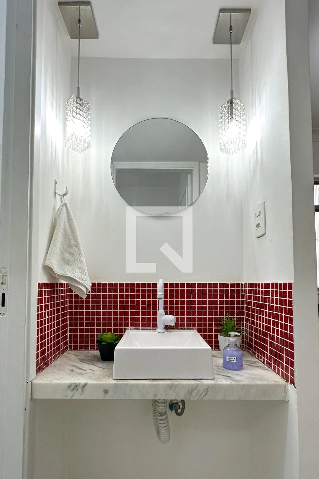 1 quarto e piso de madeira ou laminado: apartamento de 45 m² — photo 10