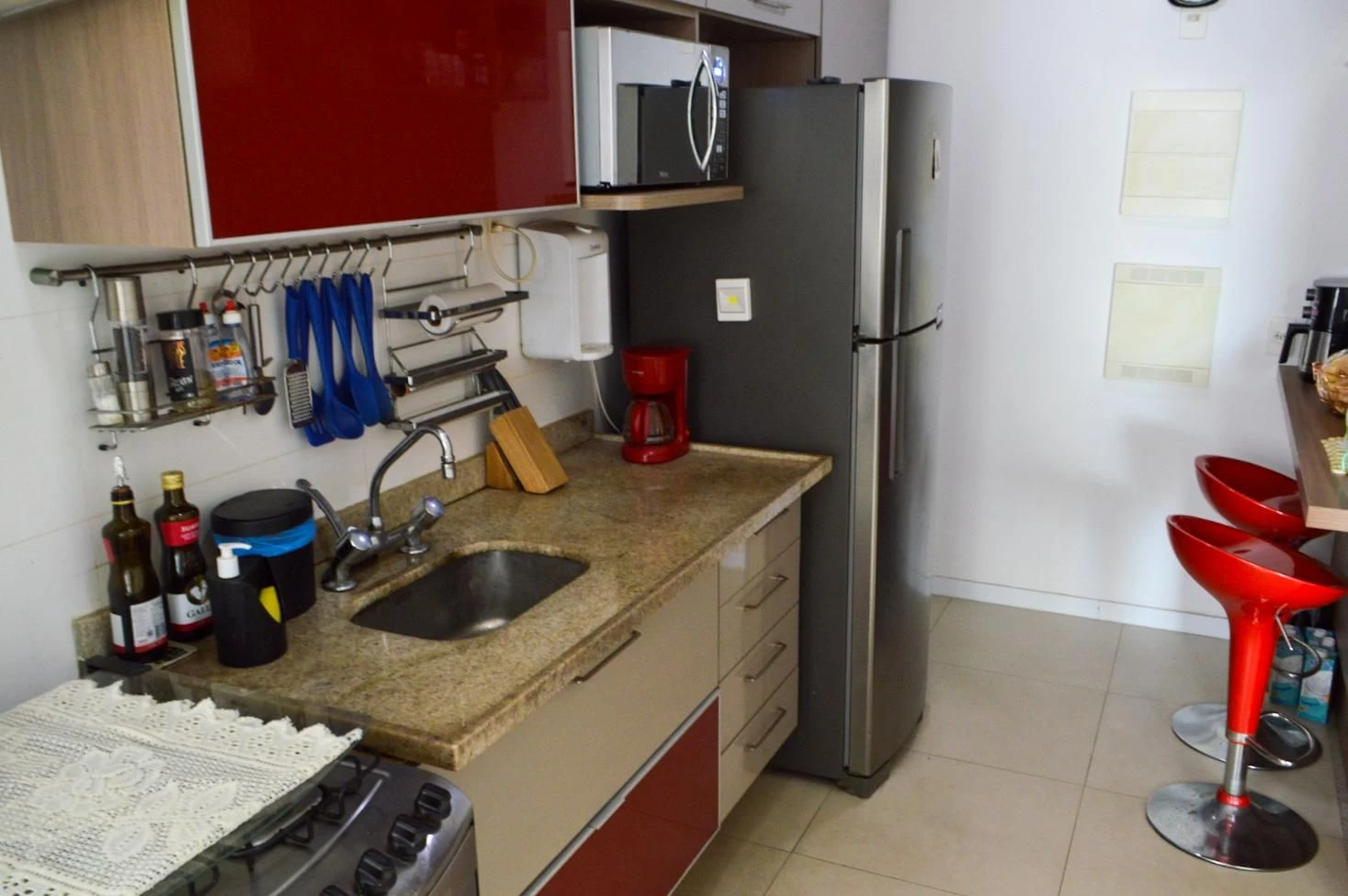 1 quarto e varanda gourmet: apartamento de 63 m² — photo 15