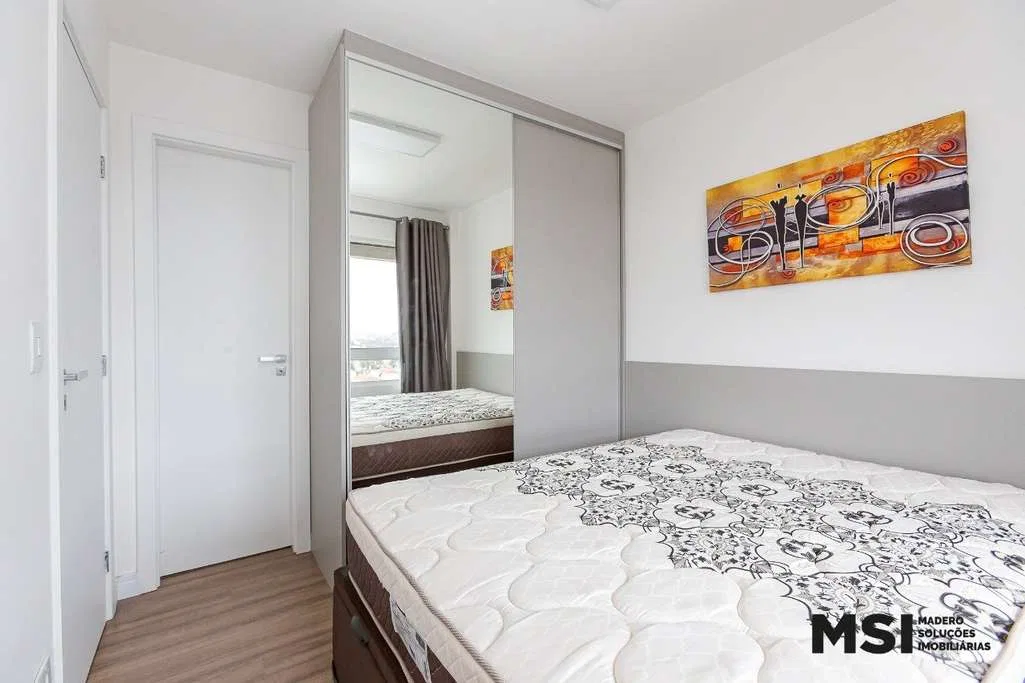 One-bedroom apartment with a washing machine in Curitiba — photo 18