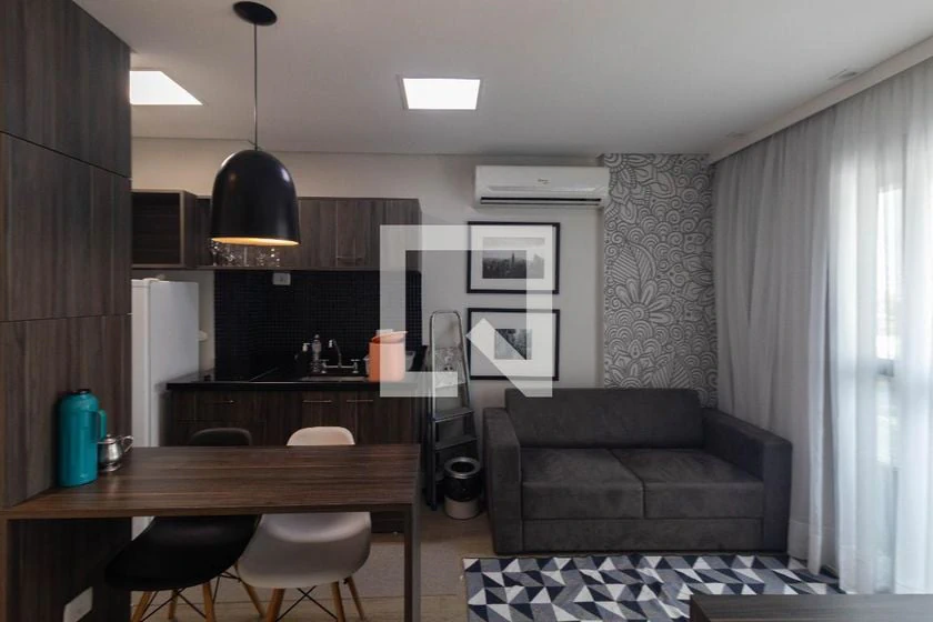 Apartamento mobiliado de 1 quarto em condomínio com academia — photo 5