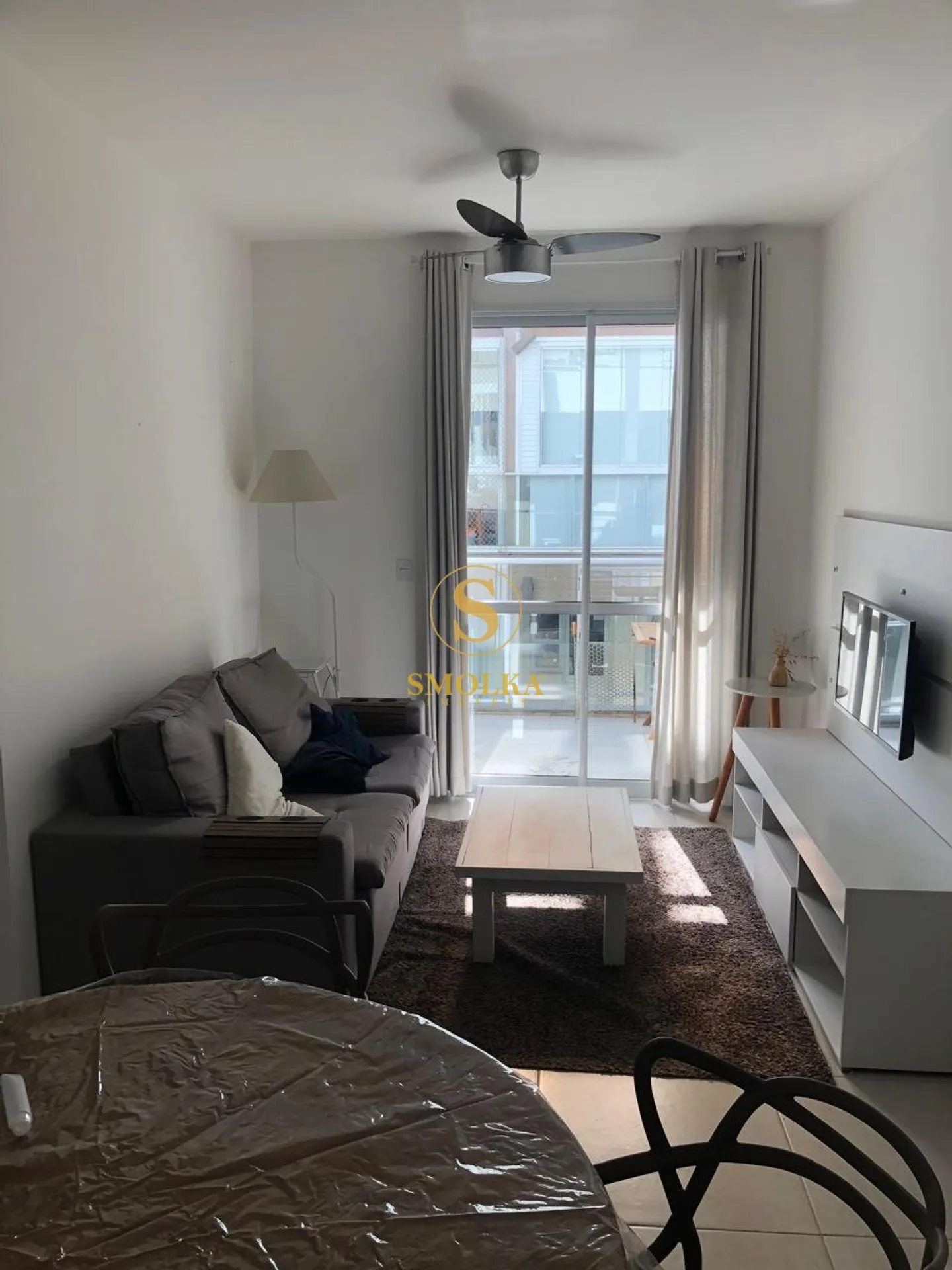 Furnished 3-bedroom apartment with 2 parking spaces