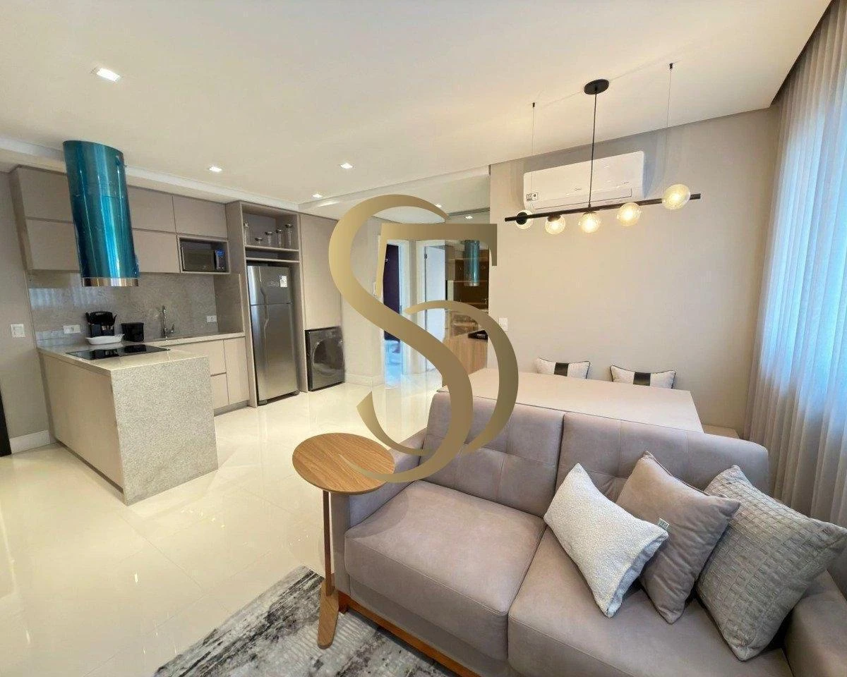 Furnished 74 m² apartment with en-suite and parking