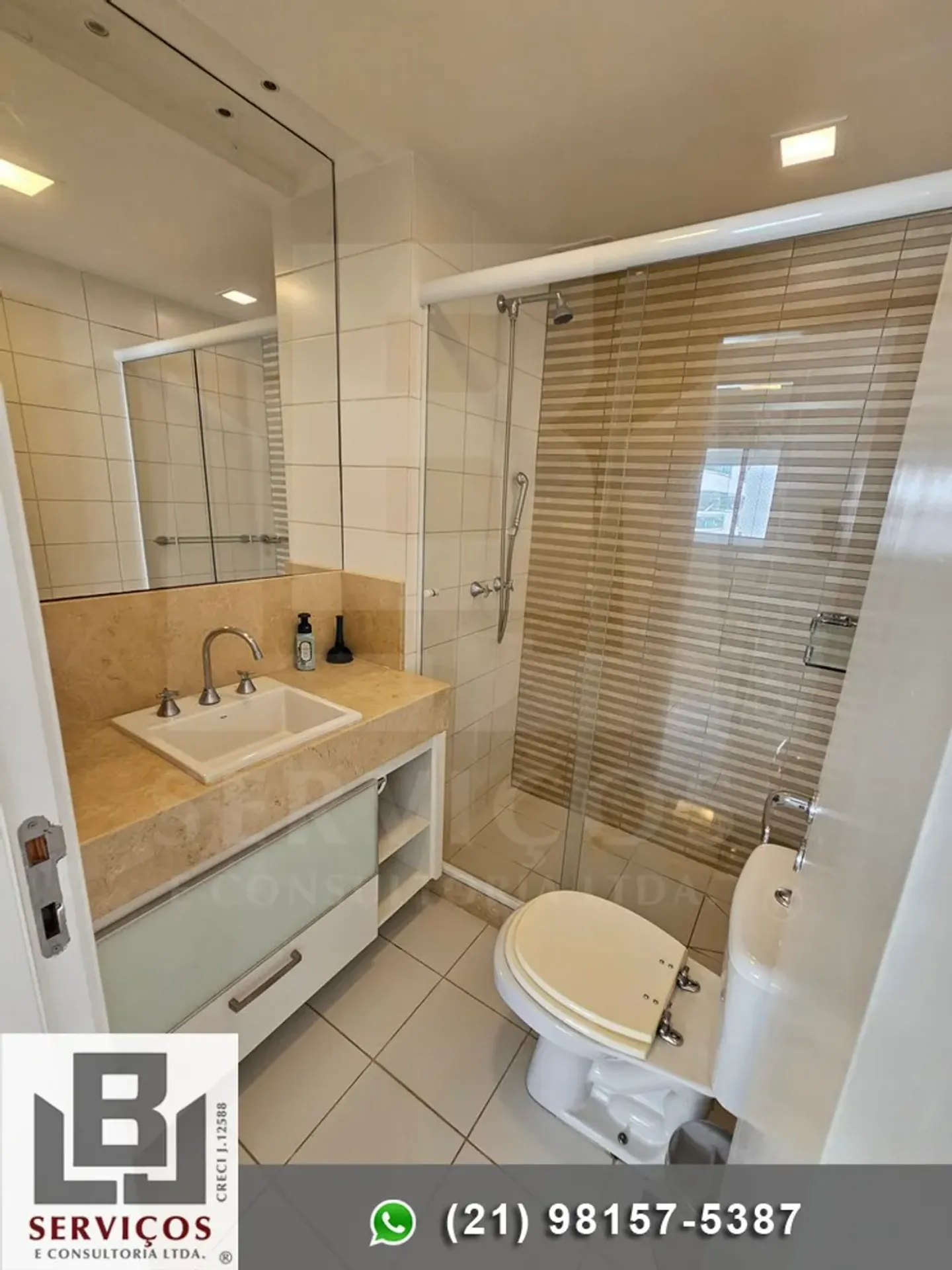 96 m² 3-bedroom apartment with private garden and BBQ — photo 7