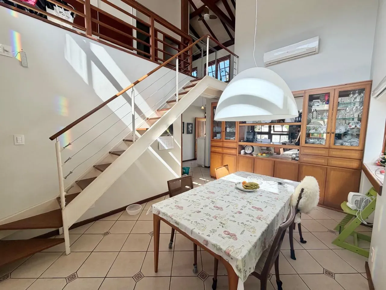 Furnished house with 4 bedrooms and a closed gas kitchen