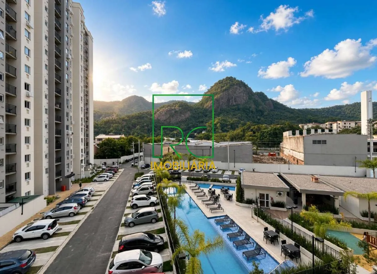 Mountain view in a 2-bedroom apartment, 44 m² — photo 21