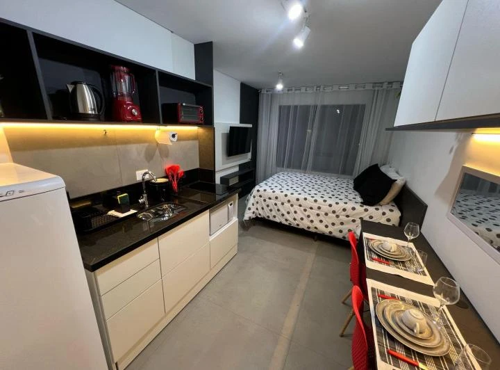 Furnished 1-bedroom apartment with 43 m² and kitchenette — photo 3