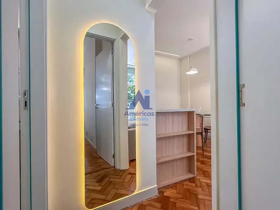 Furnished 1-bedroom apartment with floor-to-ceiling windows — photo 36