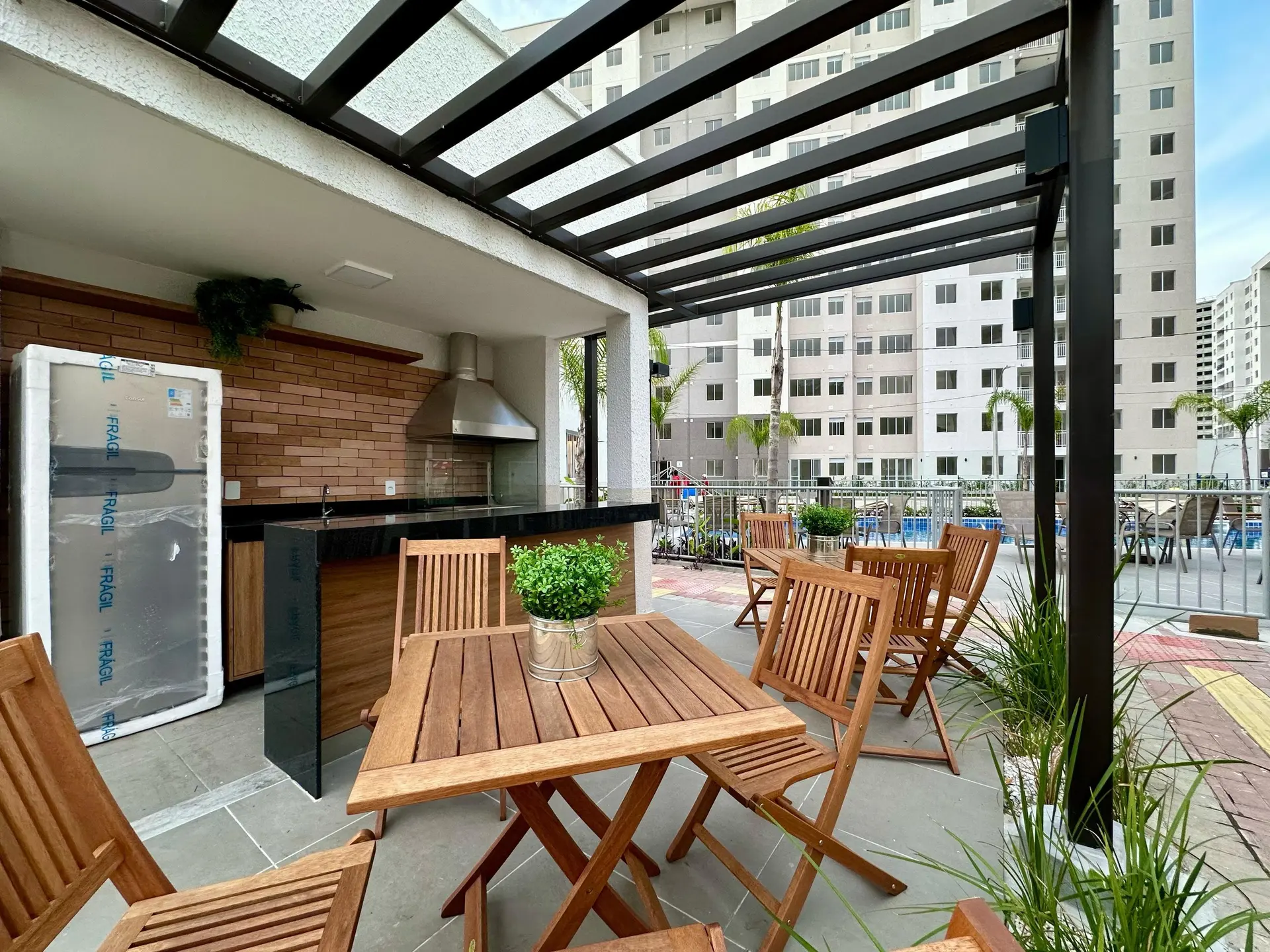 Apartamento mobiliado com 2 quartos e cozinha integrada — photo 4