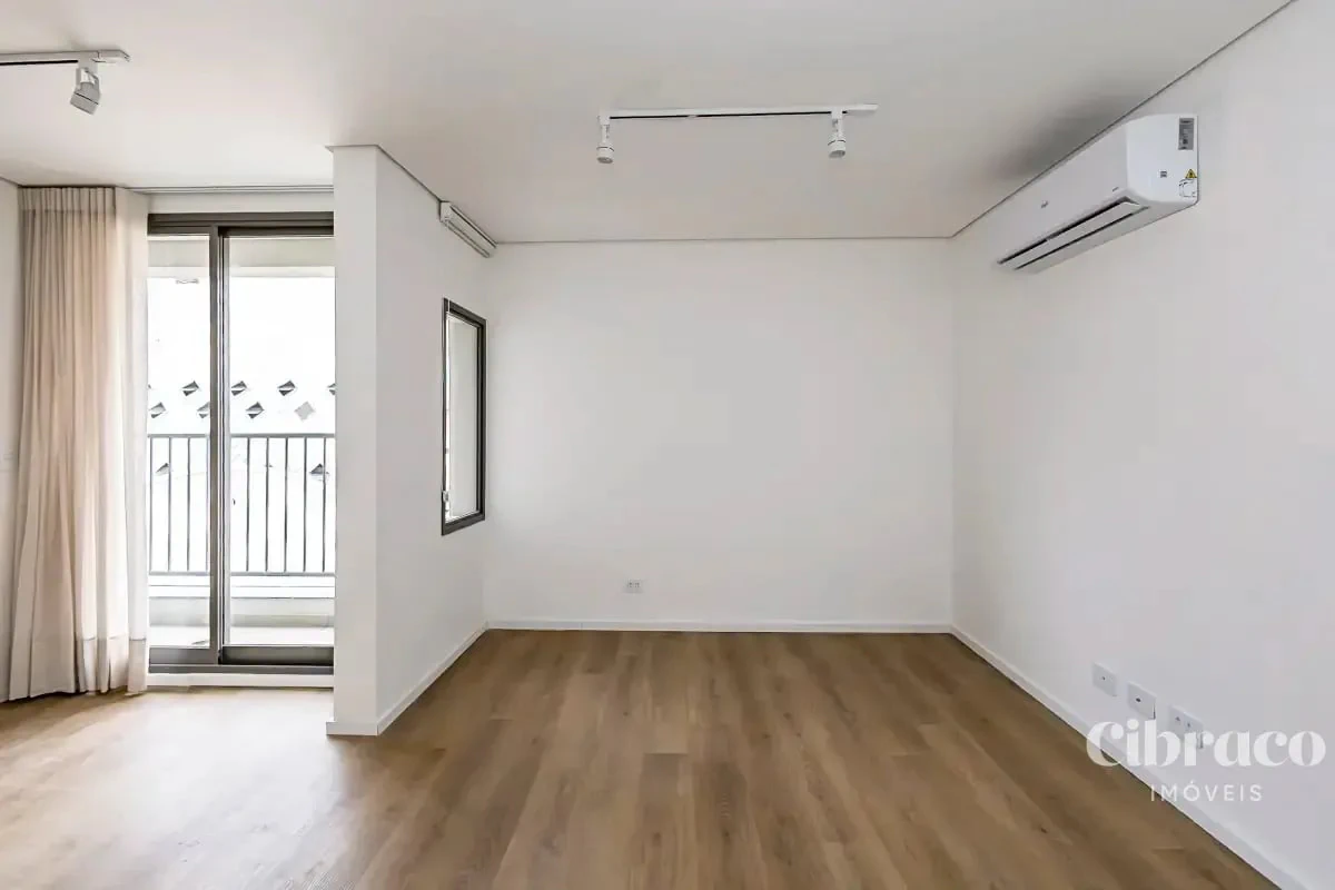 1-bedroom apartment with balcony and 42.29 m²