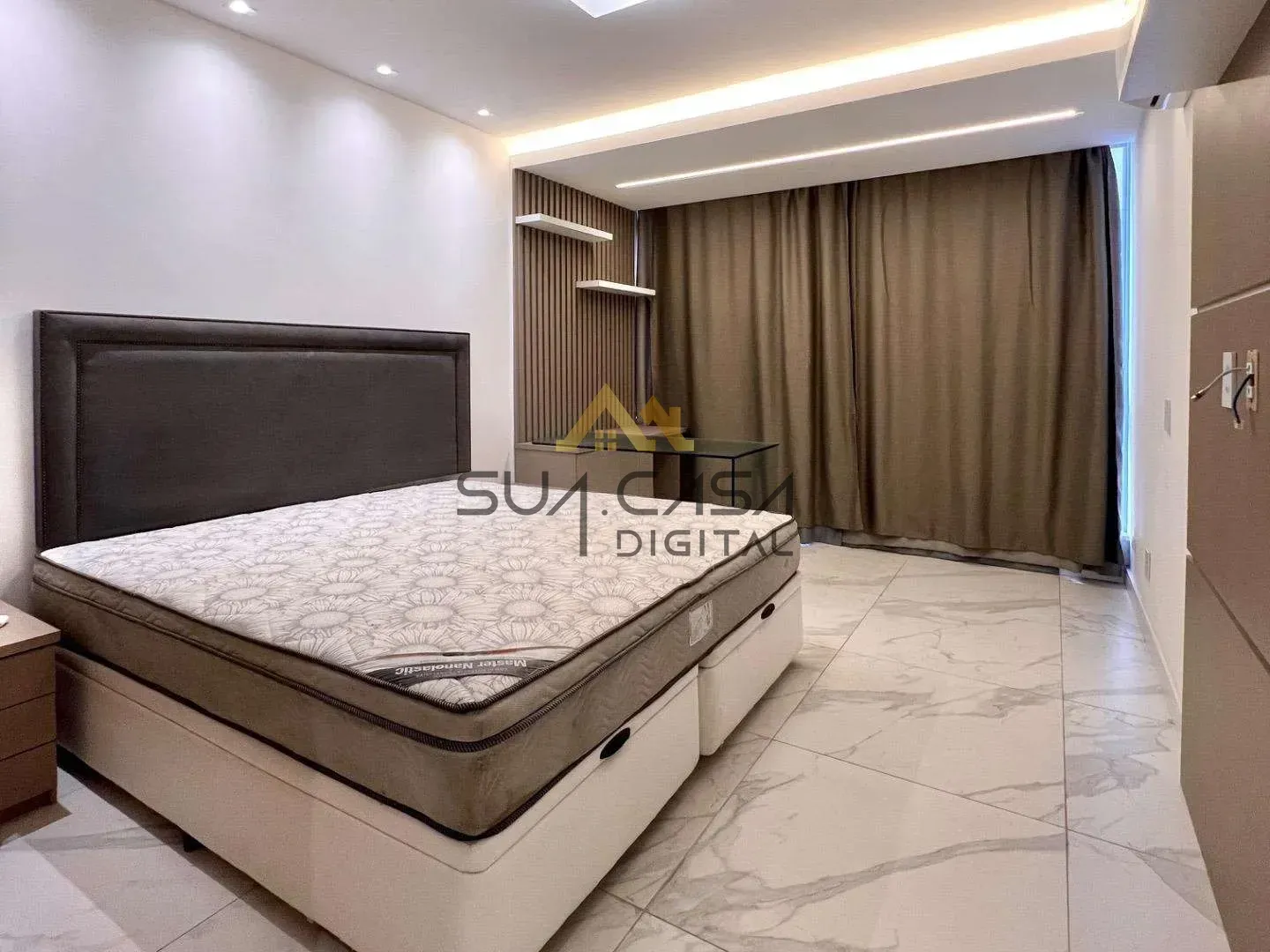 Apartamento mobiliado, 208 m², com janelas do piso ao teto — photo 5