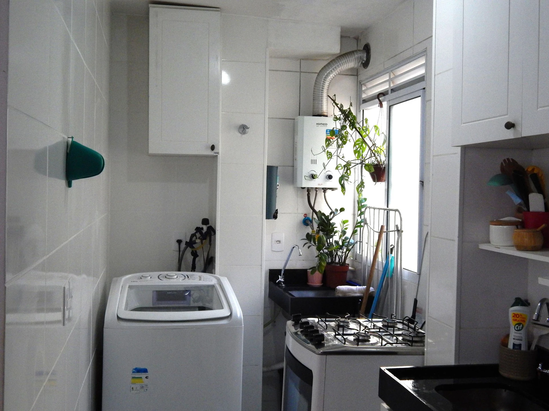 Furnished apartment, 41 m², with a washing machine — photo 3