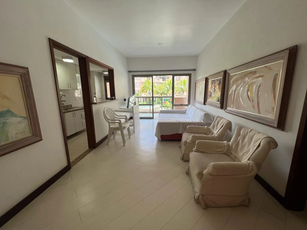 Apartamento de 60 m² com 1 quarto e vaga