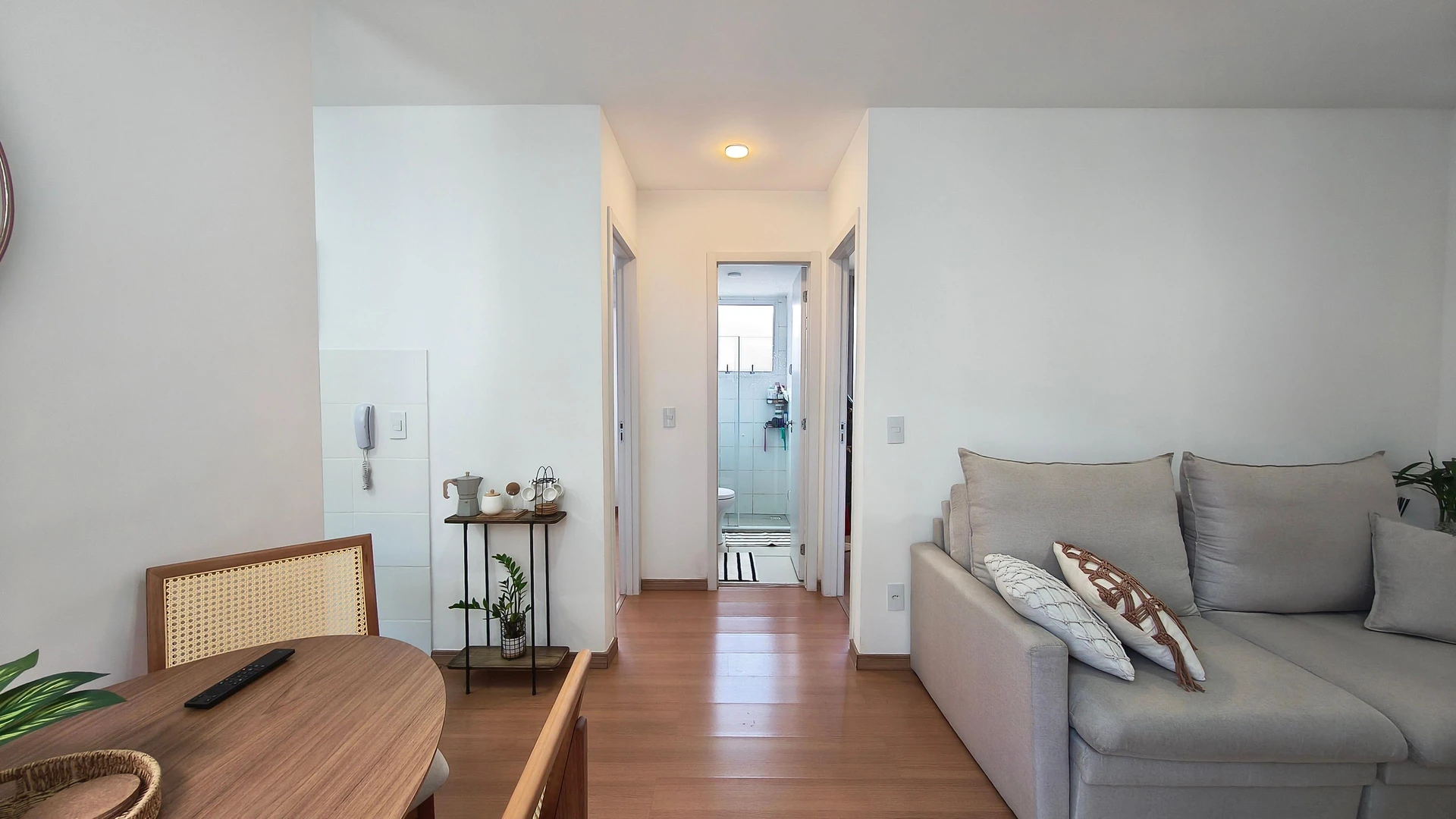 Washing machine in a 2-bedroom apartment, 44 m² — photo 18