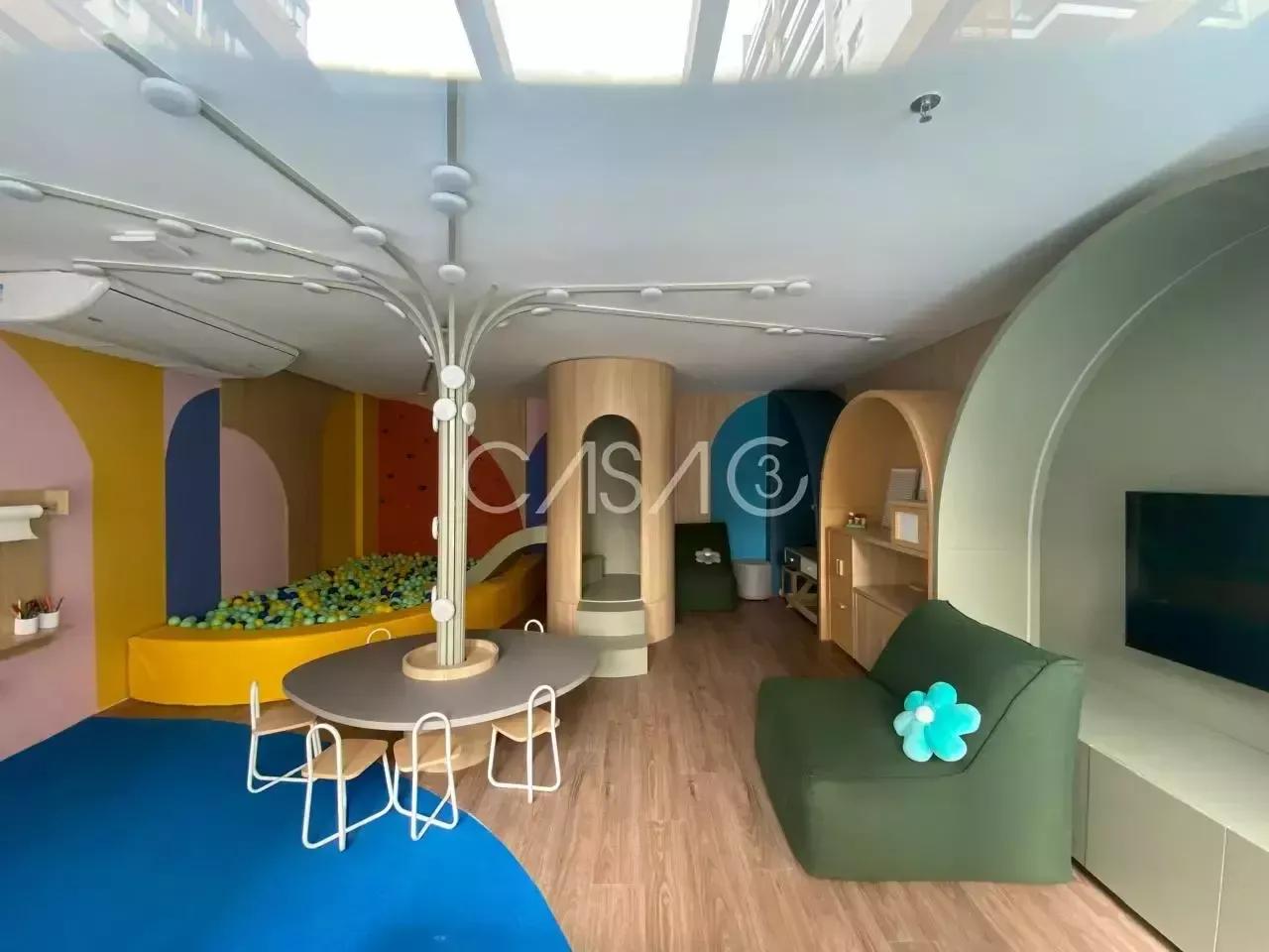 Рабочее место и 1 спальня: квартира 53 м² — photo 33