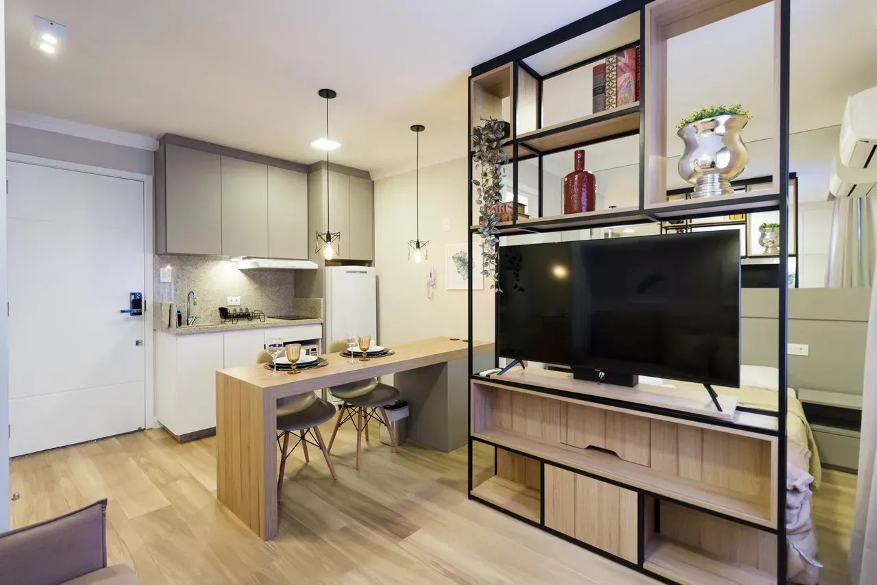 Furnished 28 m² apartment with 1 bedroom and balcony — photo 2