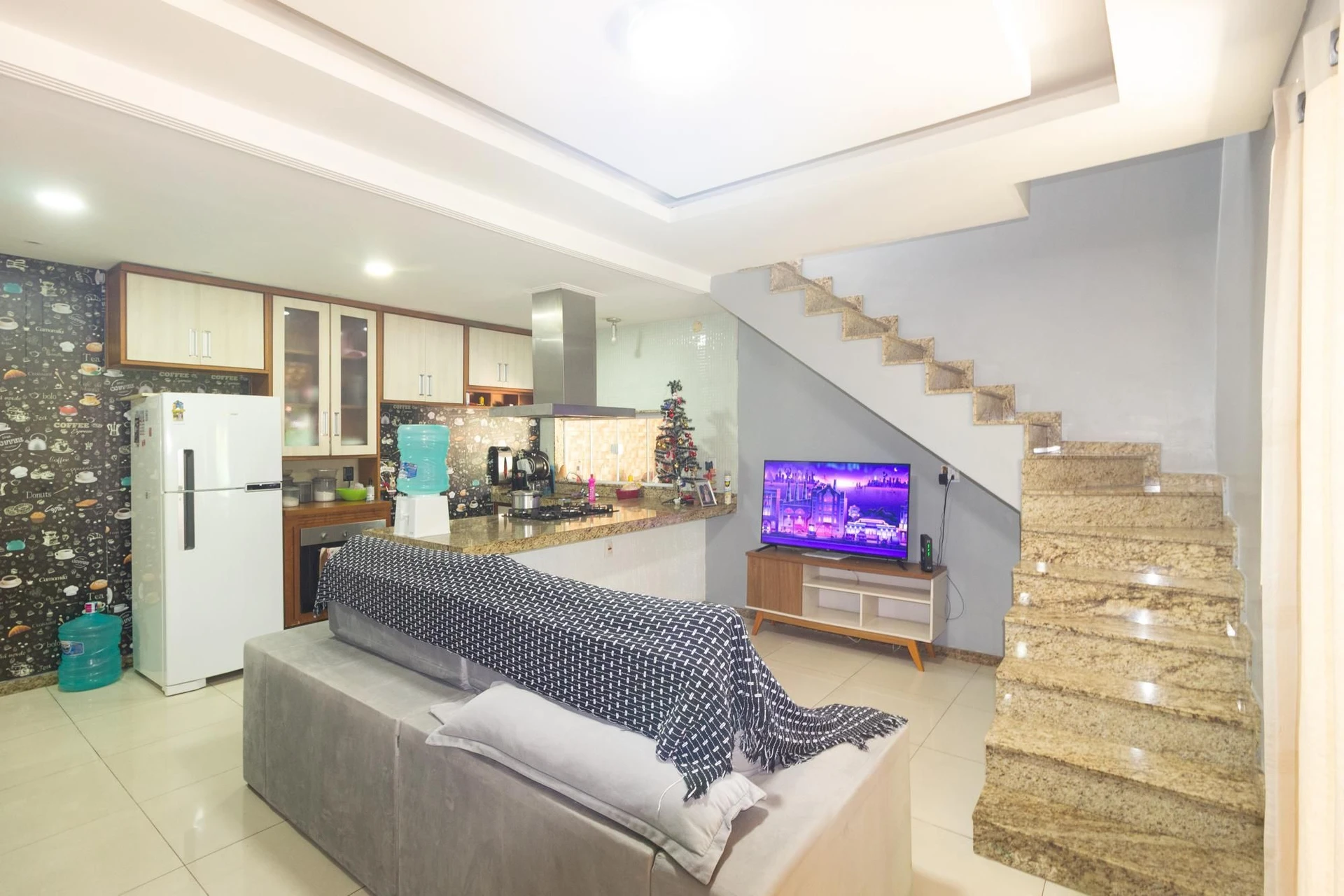 Garden in a 3-bedroom house, 111 m²