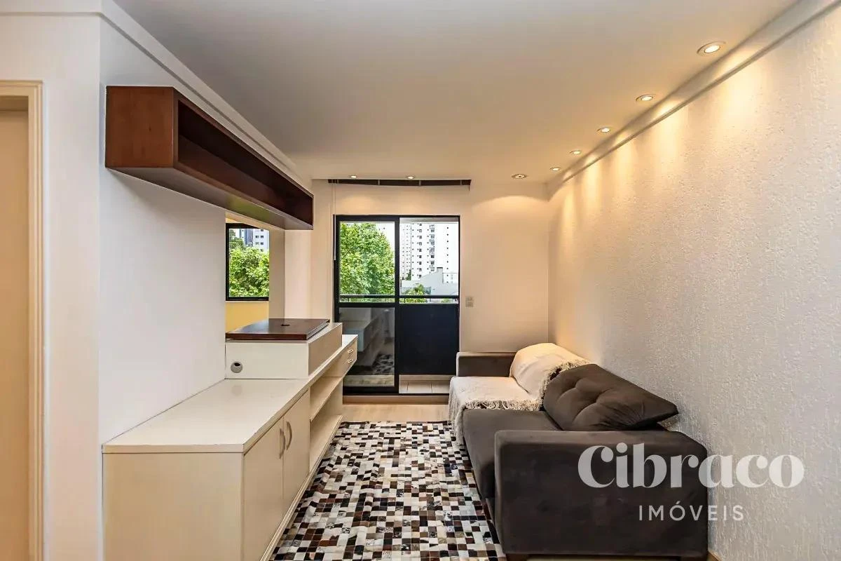 One-bedroom apartment with a washing machine in Curitiba — photo 8
