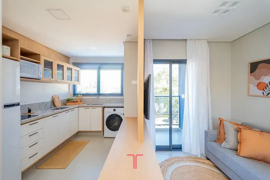 Furnished 45 m² studio with 1 bedroom and 1 bathroom — photo 36