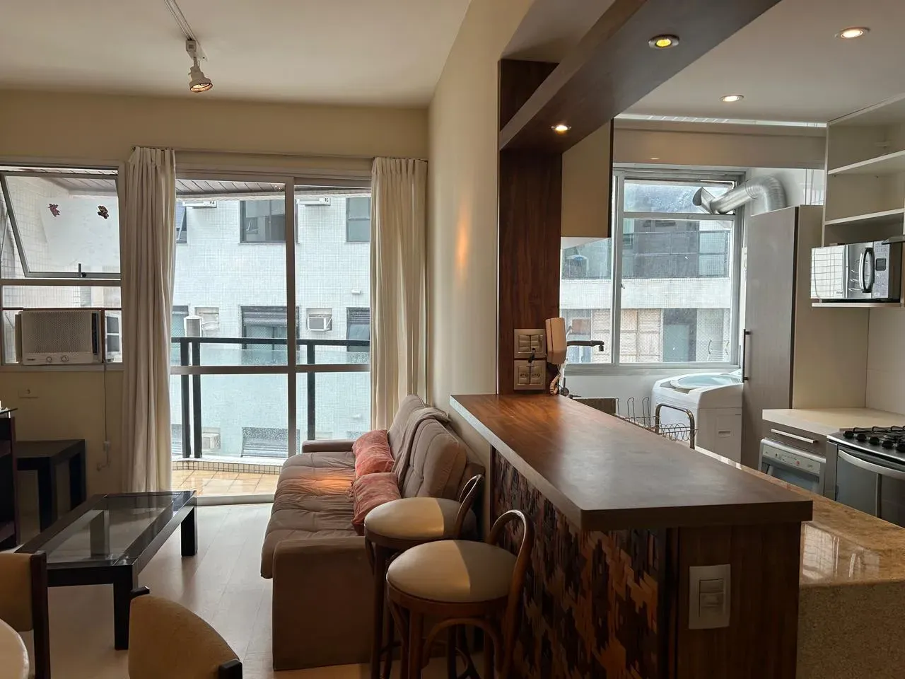 Apartment on the 7th floor with a washing machine — photo 12