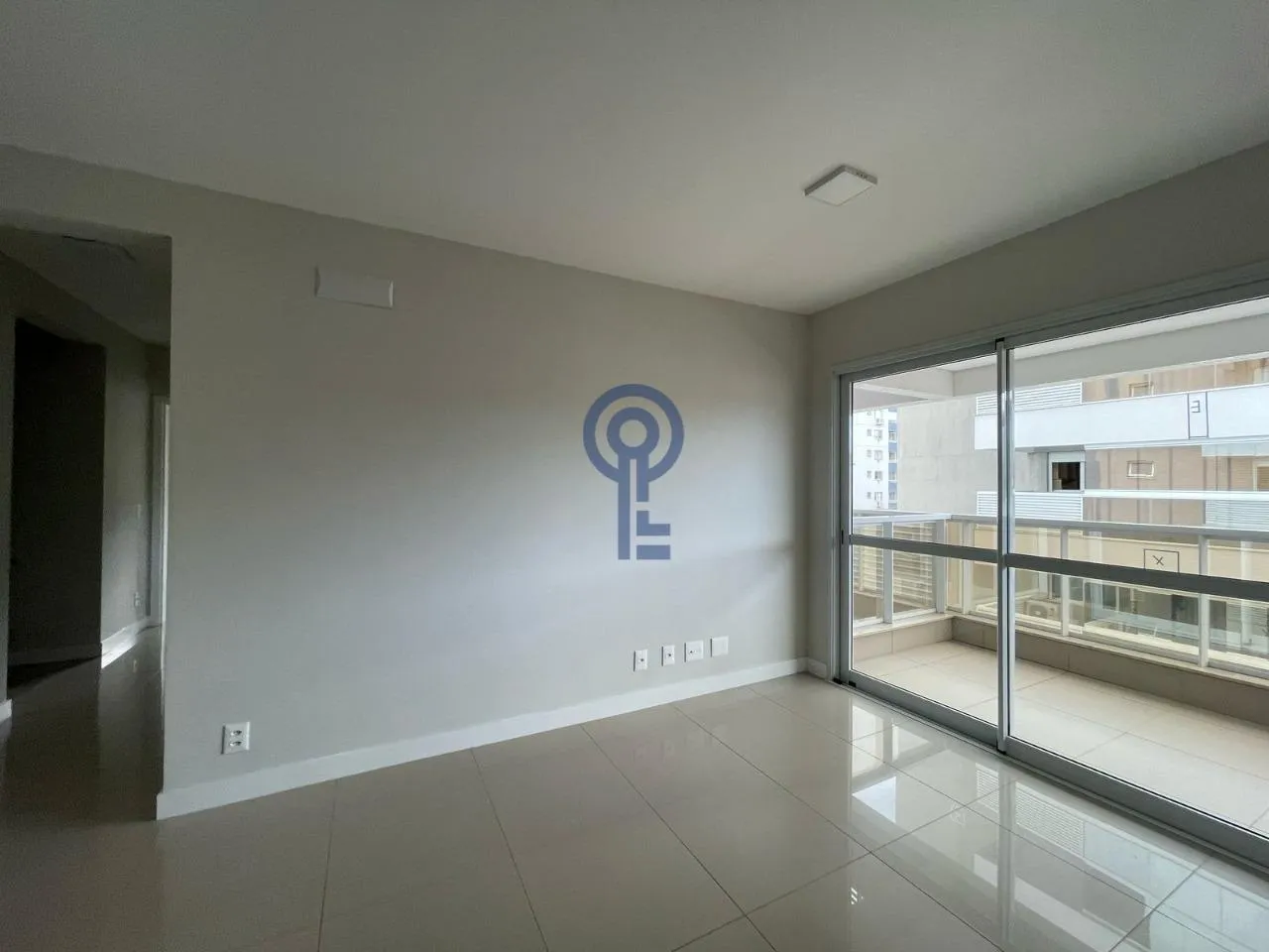 2-bedroom apartment in a building with a gym