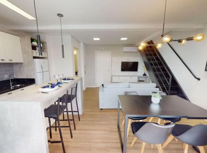 Apartamento mobiliado de 1 dormitório com 50 m² — photo 5