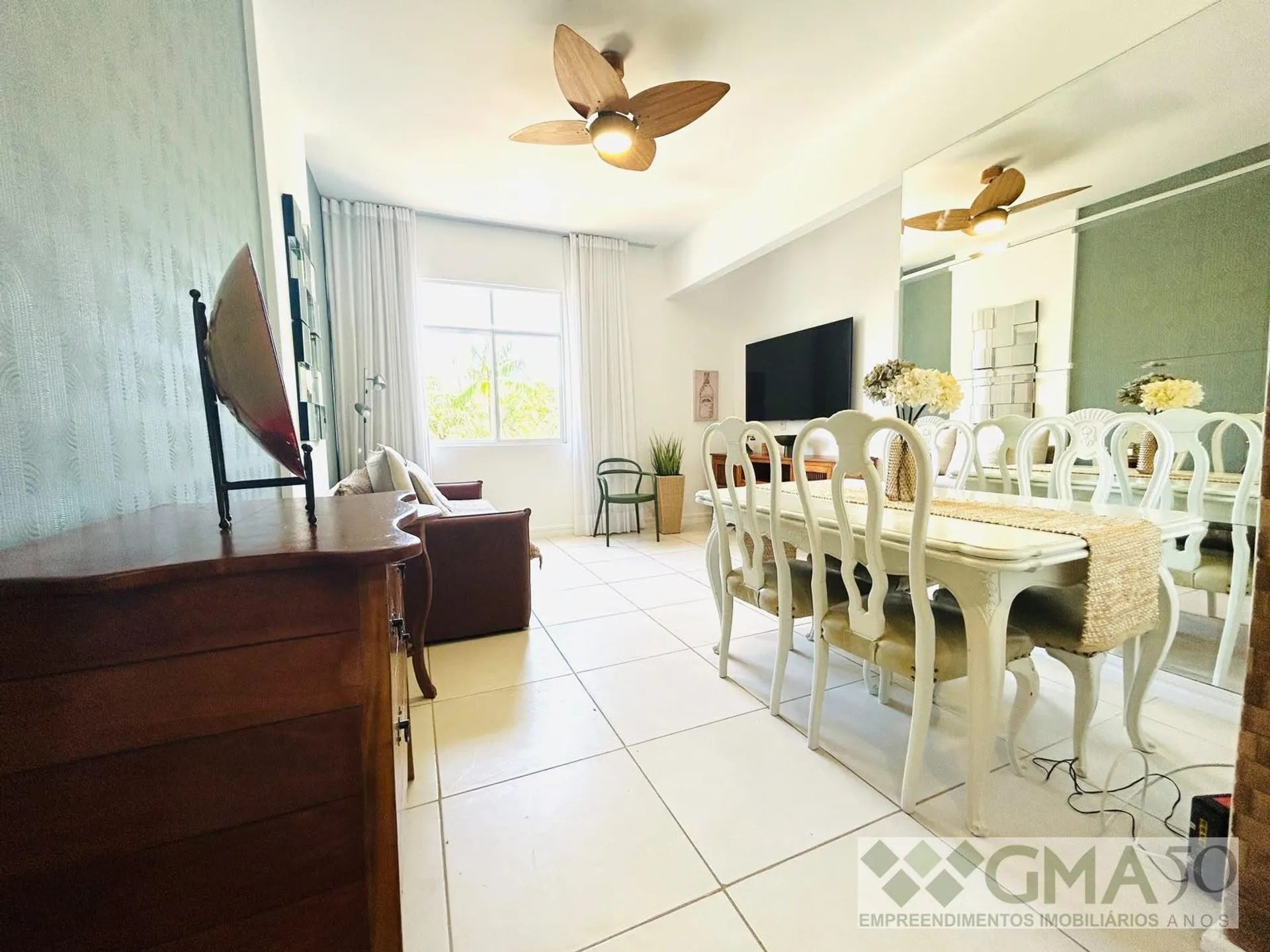 Furnished 90 m² apartment with 2 bedrooms and green views — photo 24
