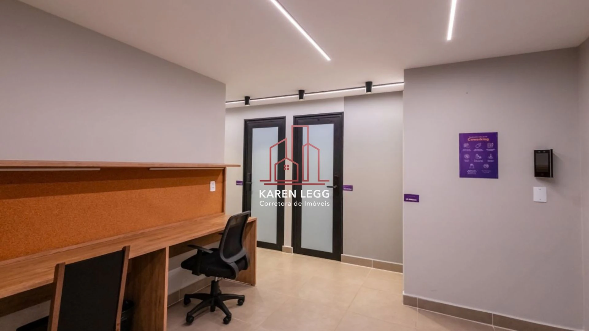 43 m² apartment with a washing machine and a home office — photo 23