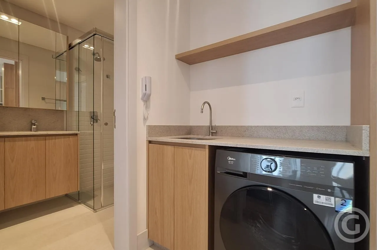 Furnished apartment, 50 m², with a washing machine — photo 13