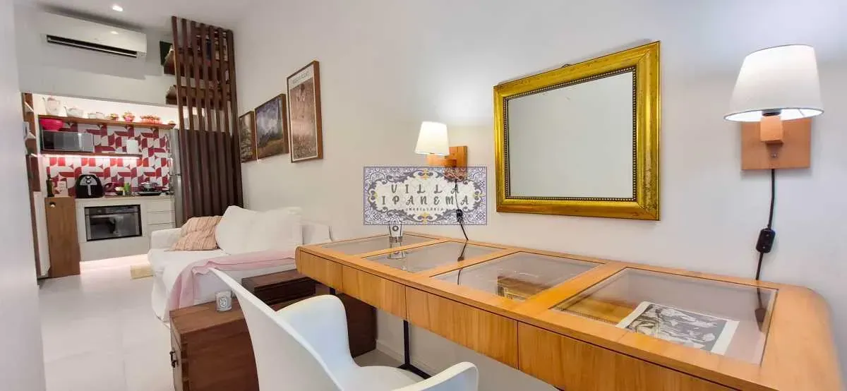 Furnished 1-bedroom apartment with open-plan kitchen — photo 7