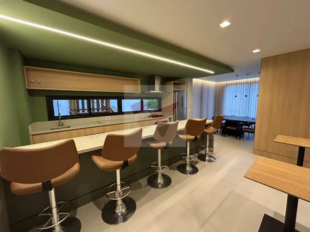 Apartamento mobiliado de 1 quarto com espaço de home office — photo 3