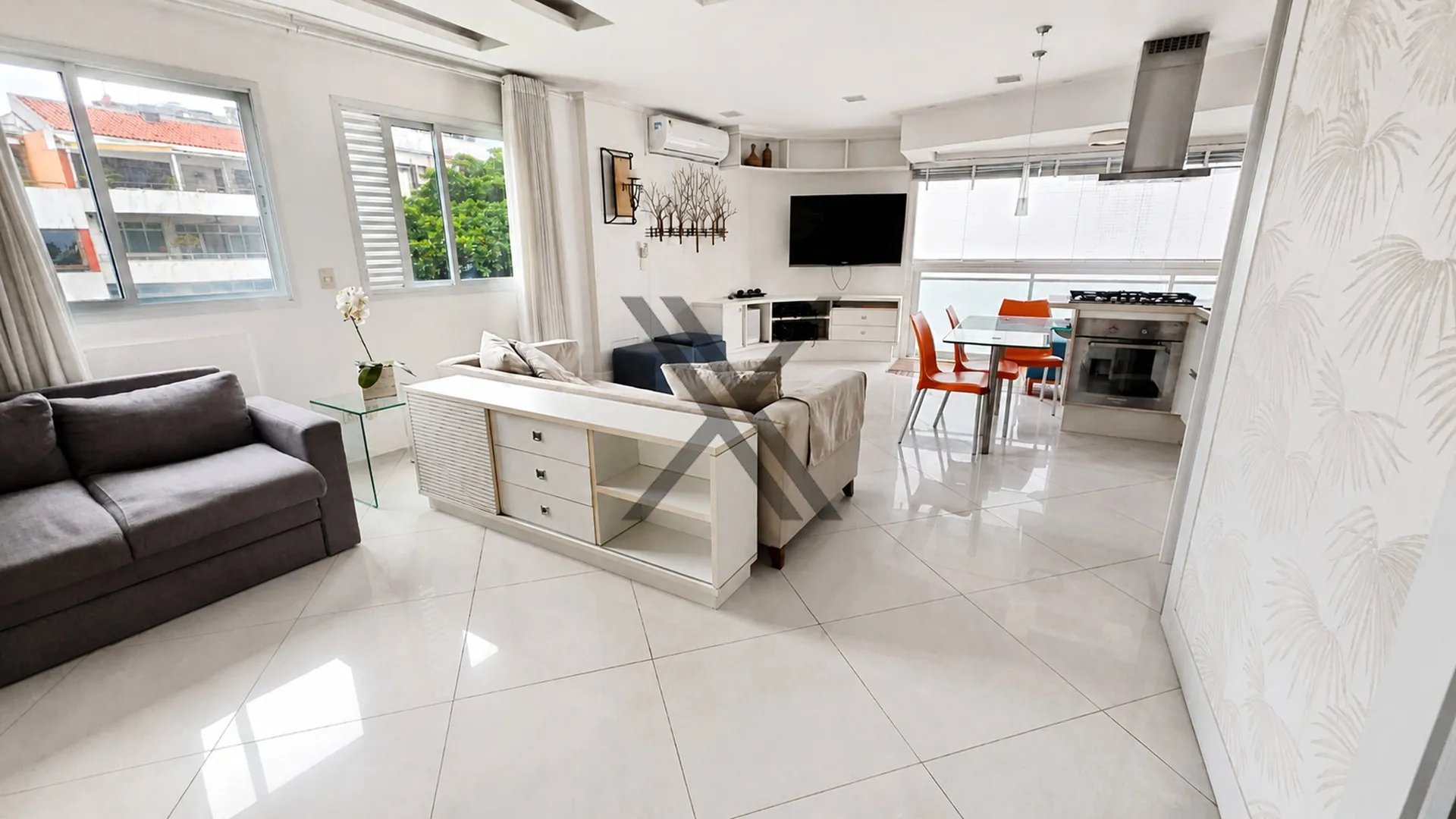Furnished apartment, 67 m², with a washing machine — photo 3