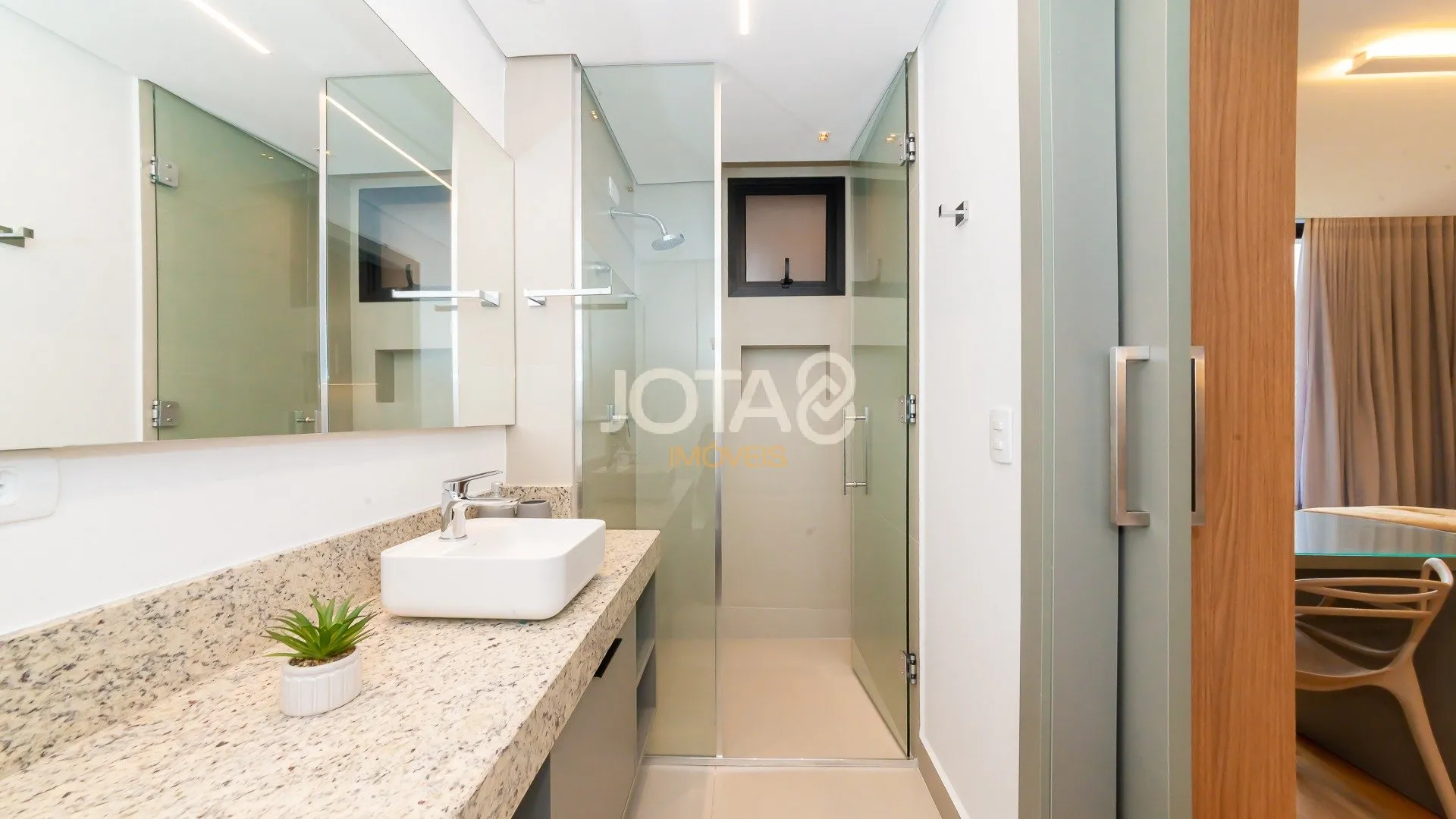 Furnished apartment, 25 m², with a washing machine — photo 12