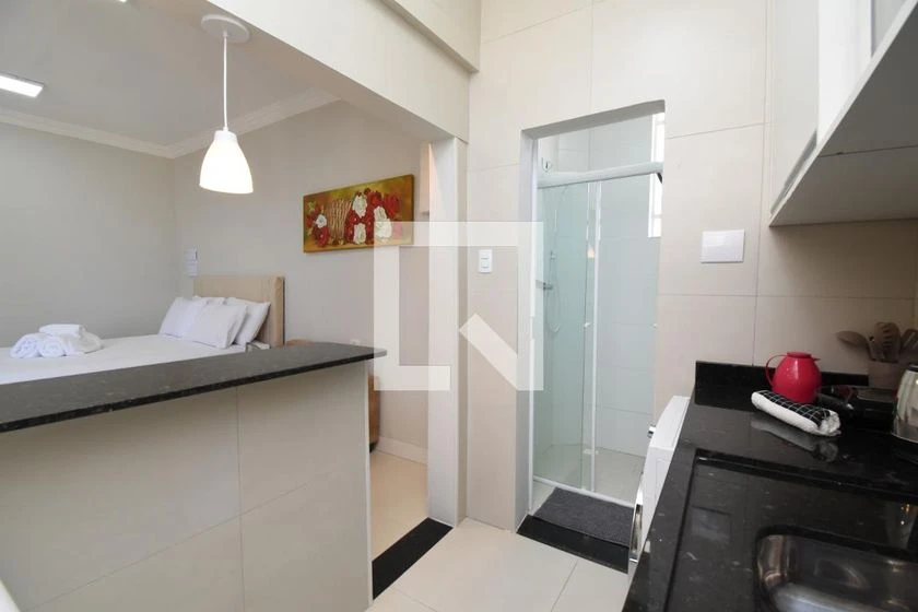 Studio mobiliado com cozinha americana e 1 quarto — photo 6