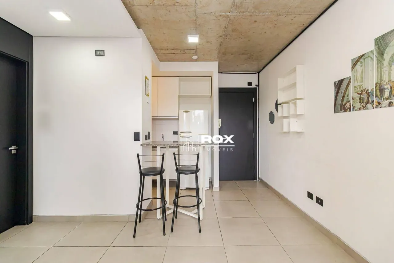 Estudio con 1 dormitorio, 1 baño y balcón con barbacoa — photo 4