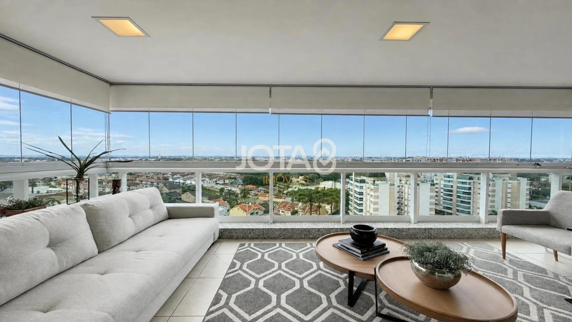 Furnished apartment, 267 m², with floor-to-ceiling windows — photo 11