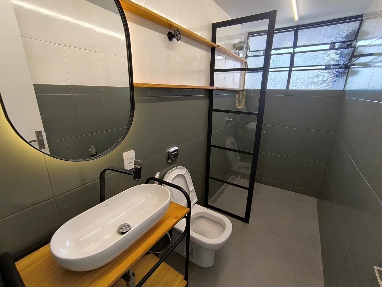 Home office in a one-bedroom apartment, 54 m² — photo 14
