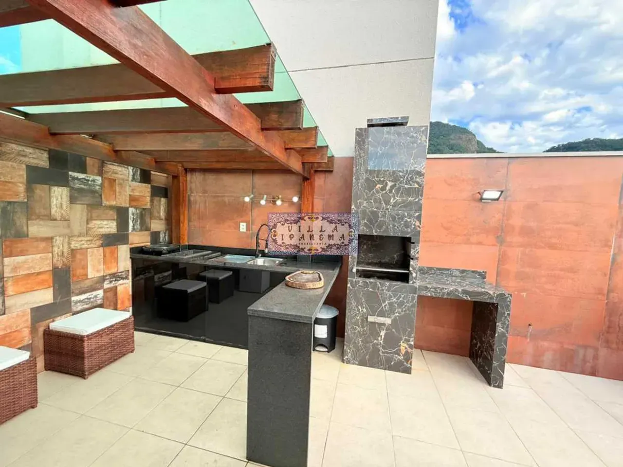 Furnished 3-bedroom duplex with open-plan kitchen — photo 50