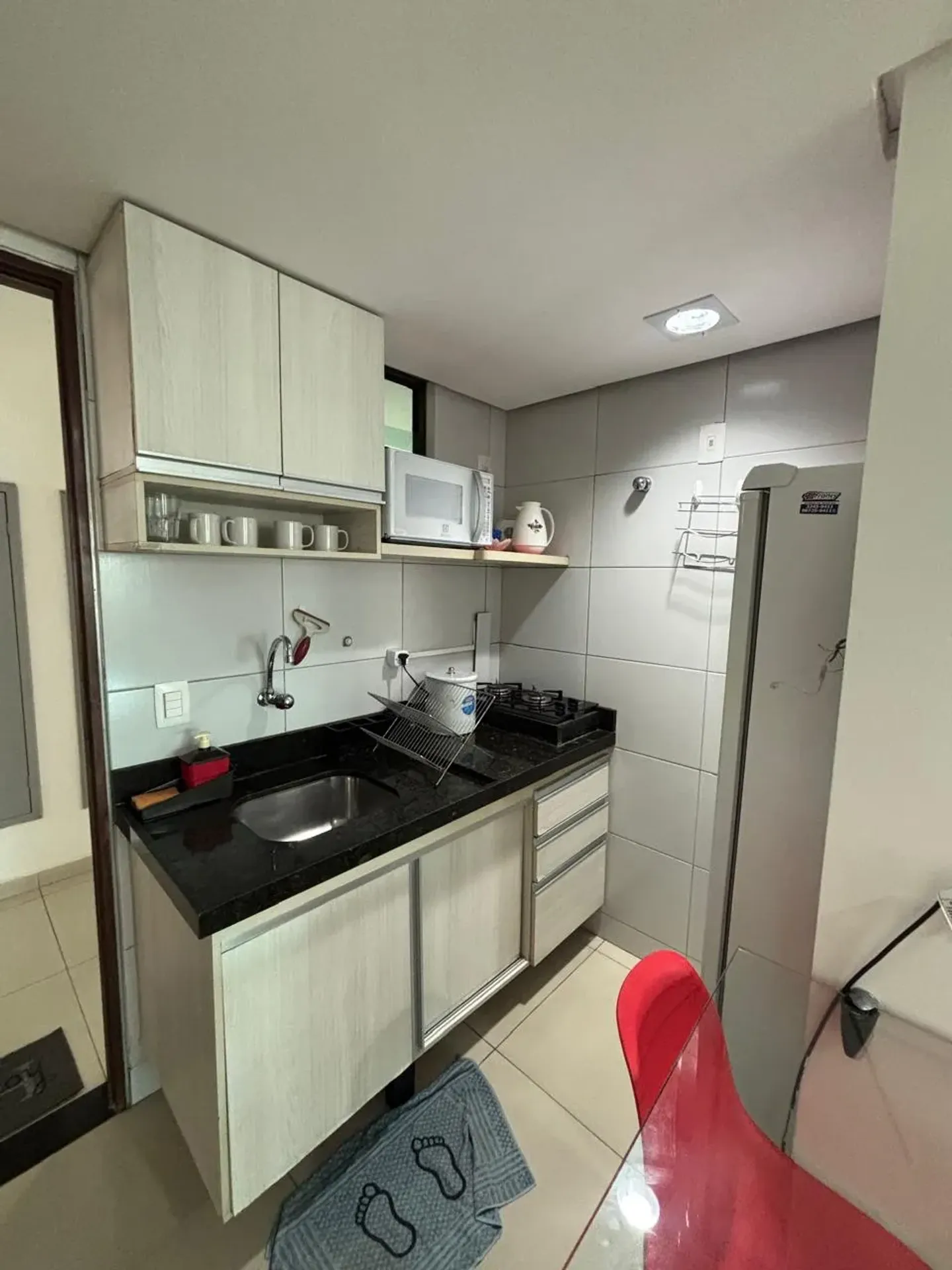Home office in a one-bedroom apartment, 45 m² — photo 12