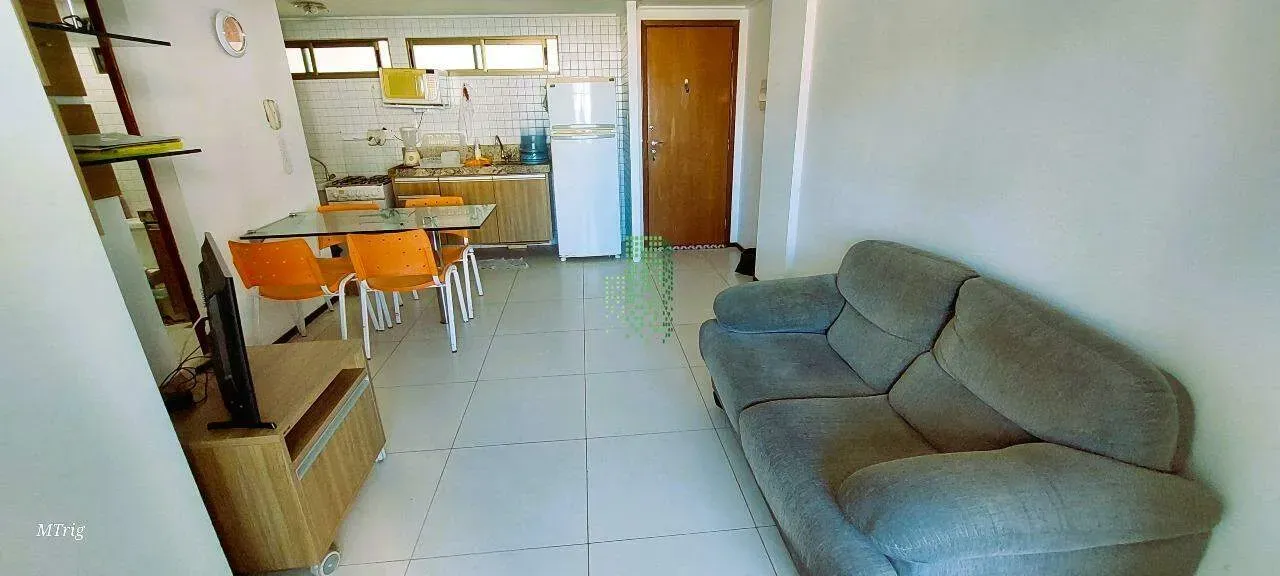 Furnished 65 m² apartment with open kitchen and balcony — photo 3