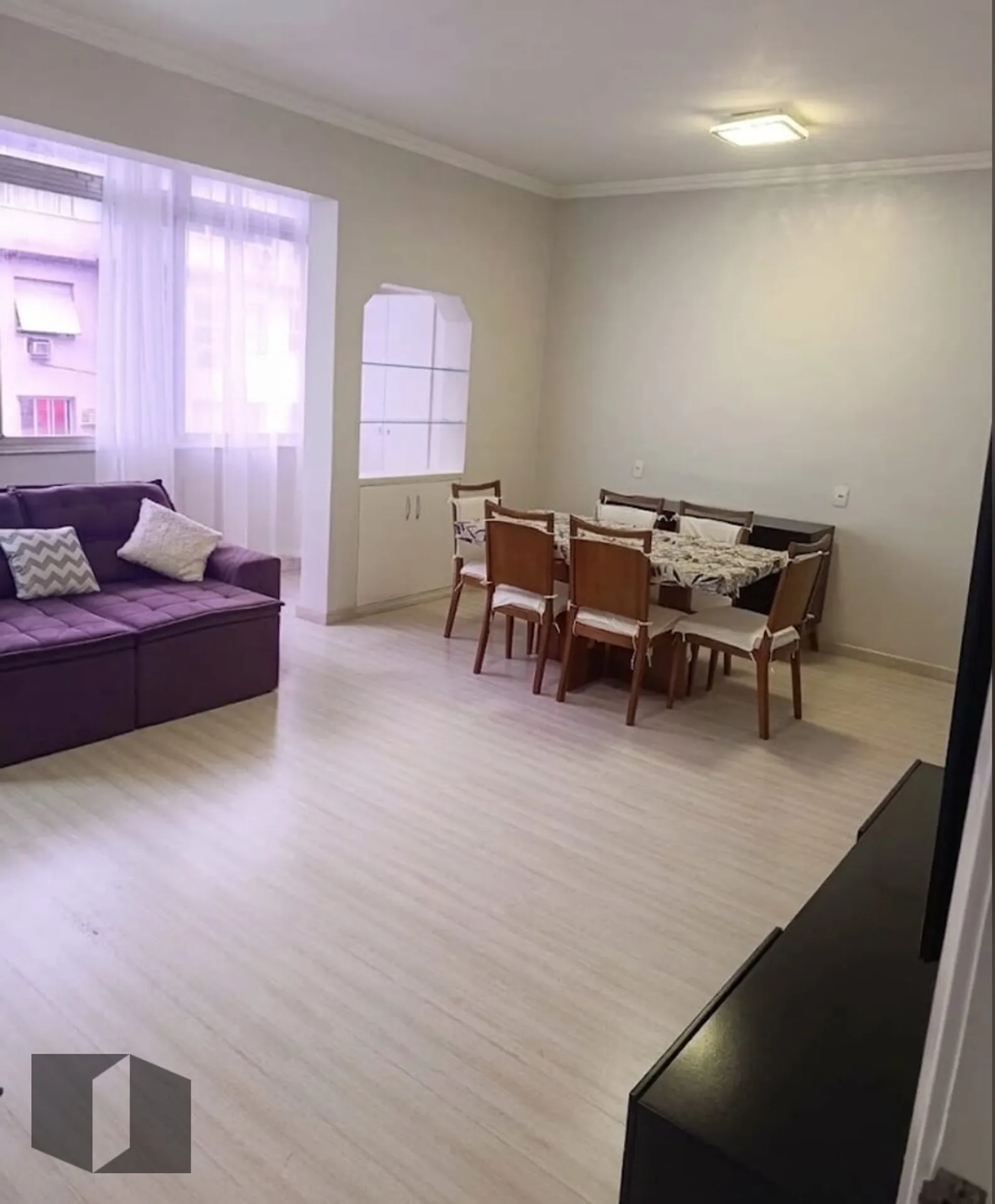 Washing machine in a 3-bedroom apartment, 119 m²