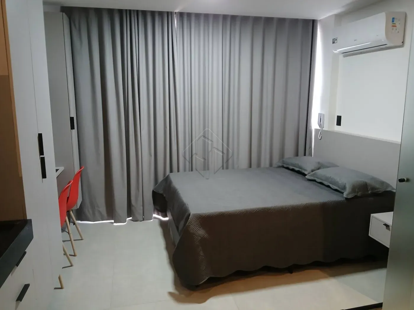 Apartamento amueblado de 17 m² con 1 dormitorio y 1 plaza