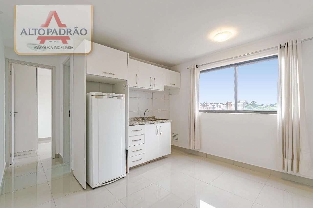 One-bedroom apartment with a washing machine in Curitiba — photo 3