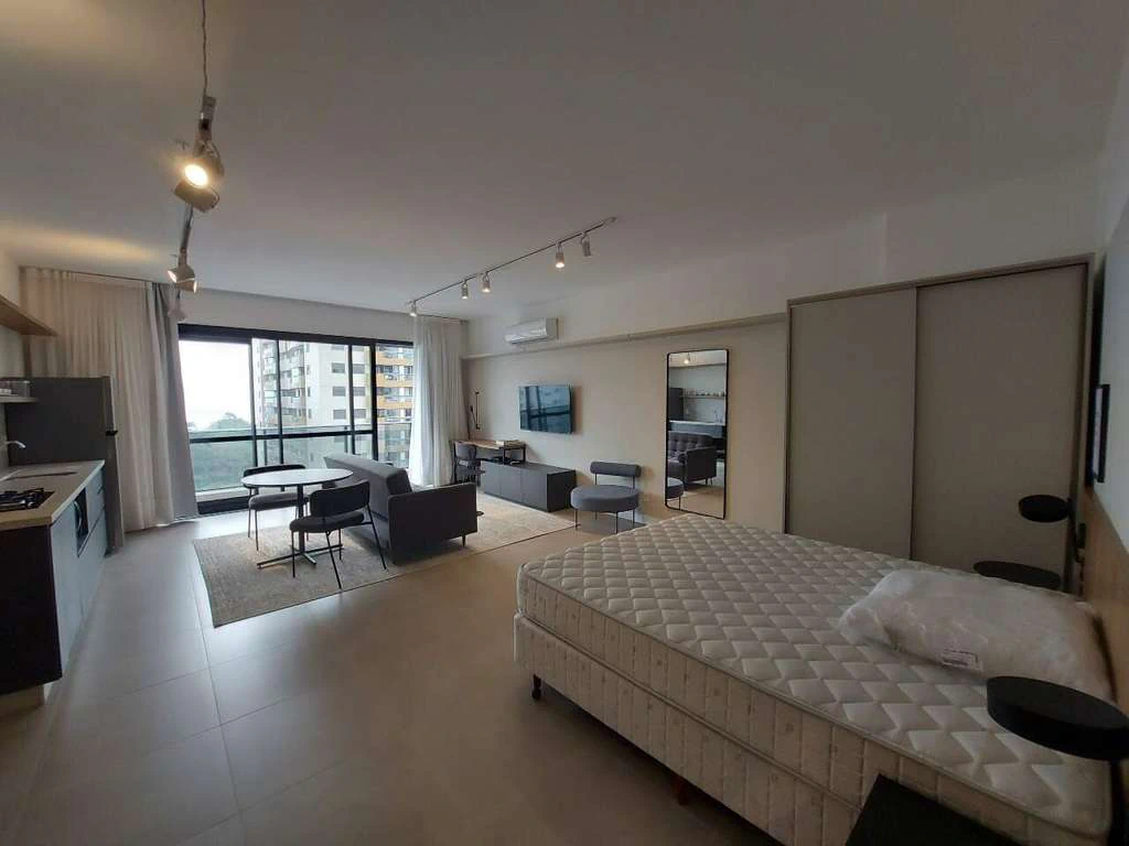Apartamento de 1 quarto com cozinha integrada e 1 vaga — photo 4