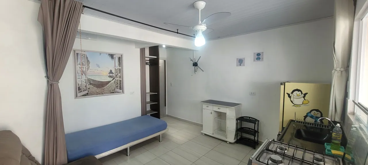 Furnished one-bedroom, 39 m² house in Curitiba — photo 8
