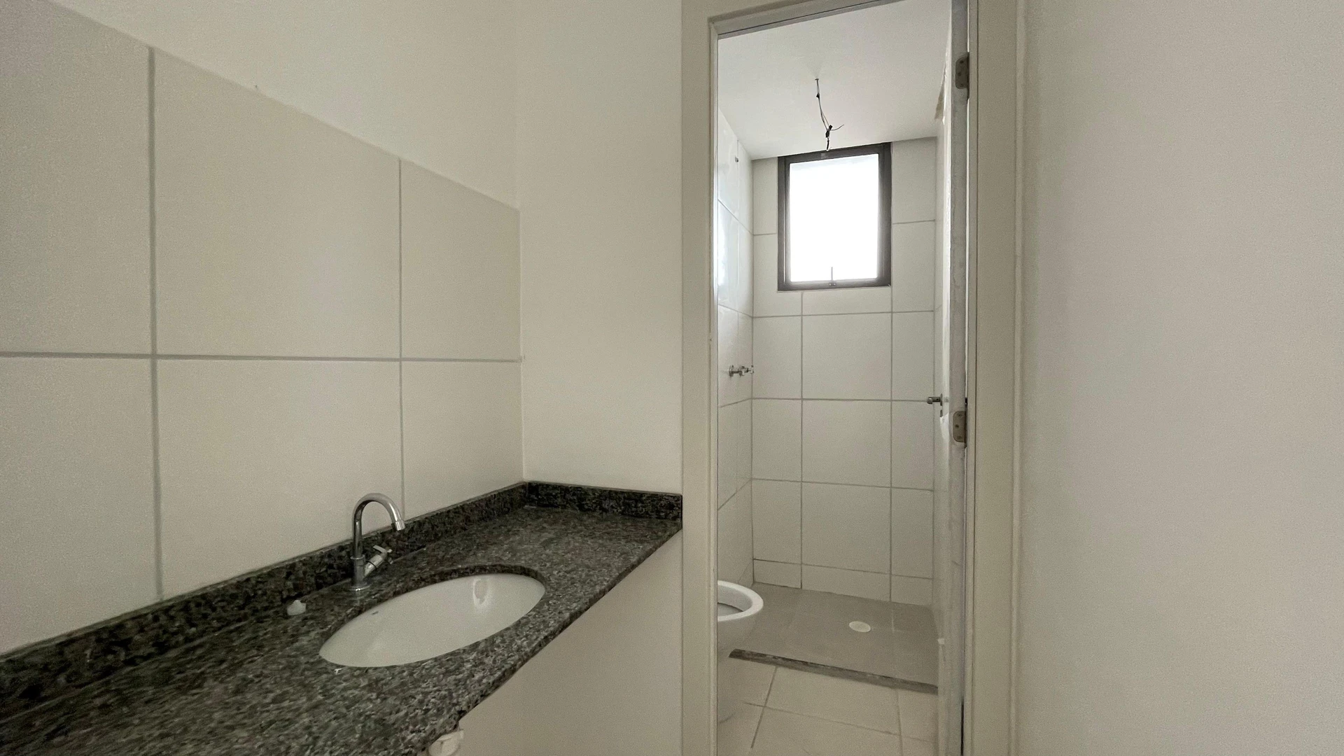 Floor-to-ceiling windows in a 2-bedroom apartment, 45 m² — photo 46