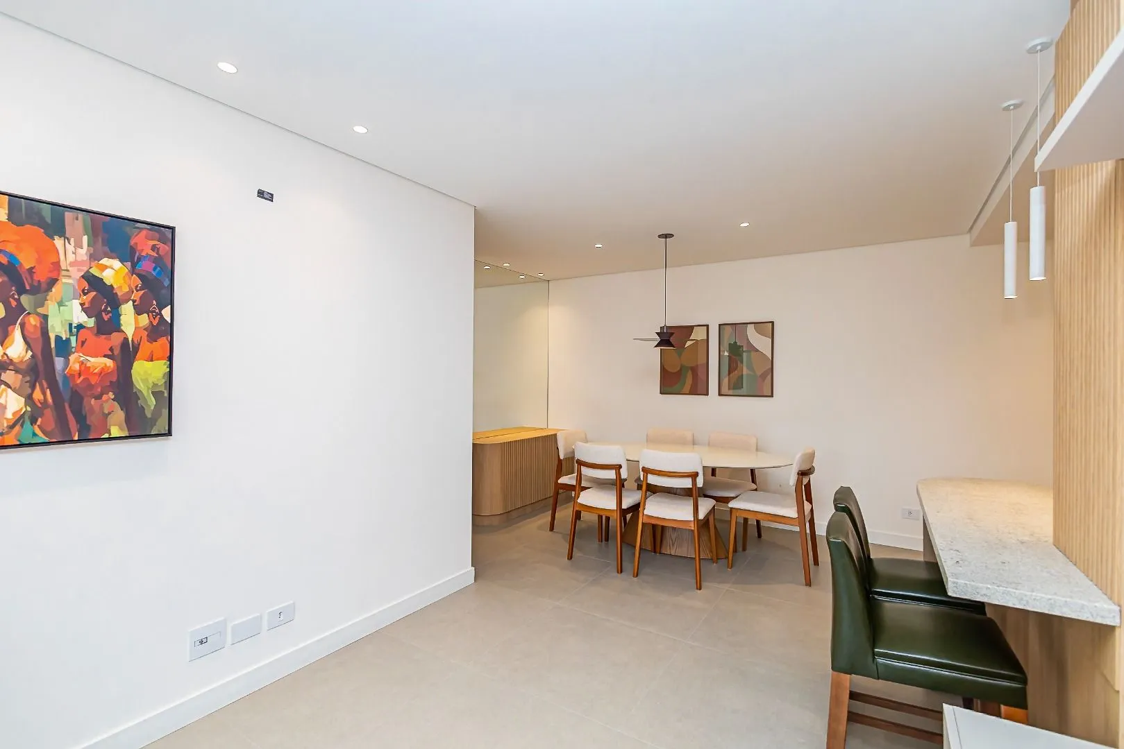 Furnished apartment, 78 m², with a glass-enclosed balcony — photo 55