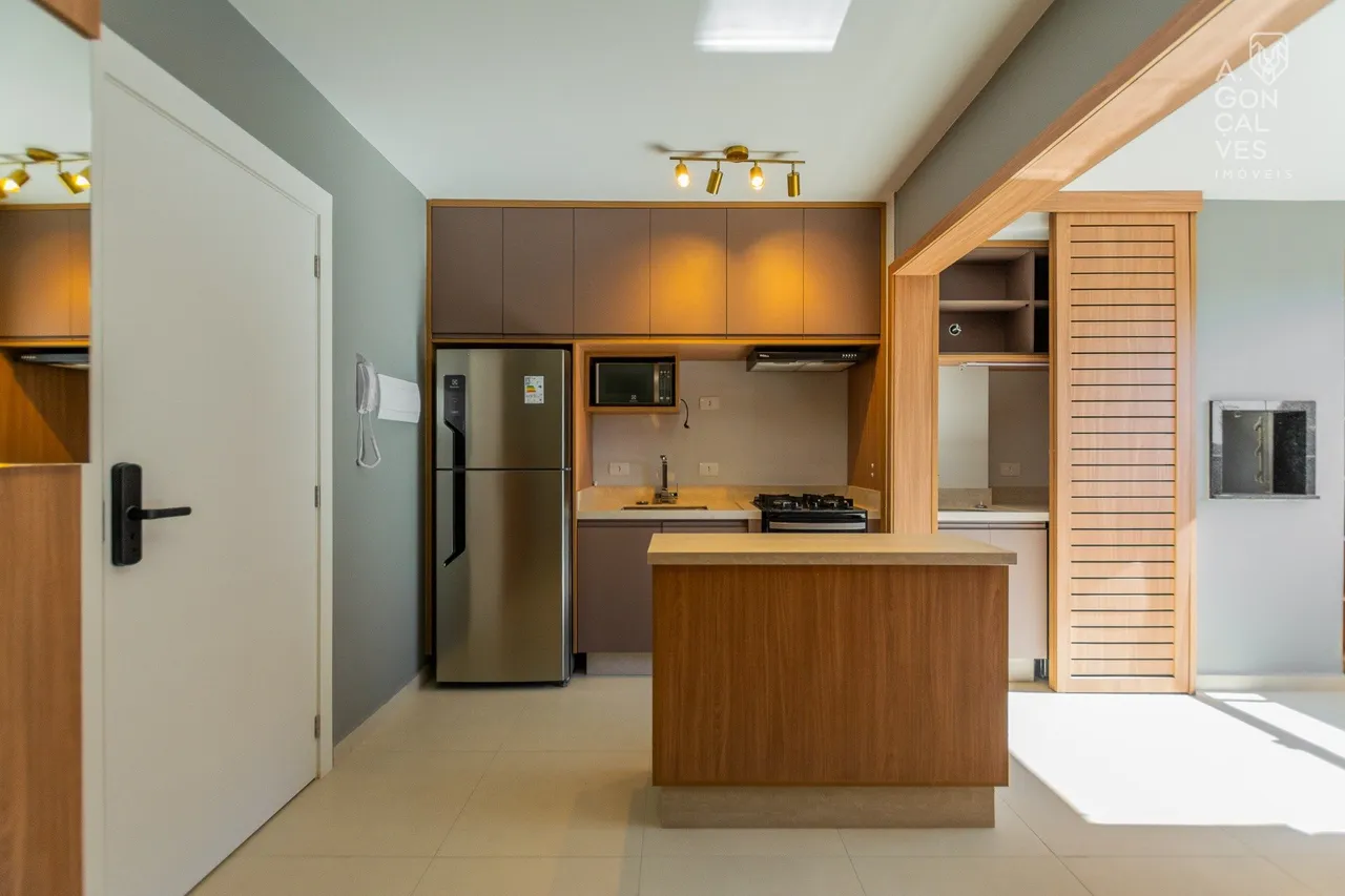 83 m² apartment with 2 bedrooms and american-style kitchen — photo 5